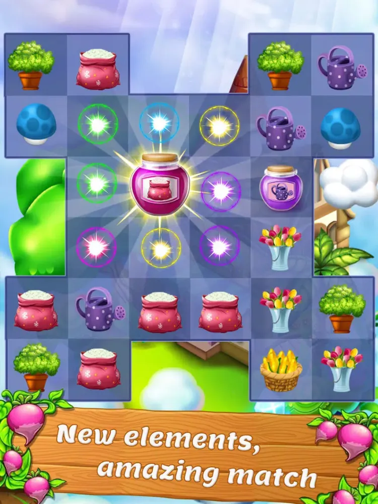 تصاویر Farm Harvest Match 3 iPad 