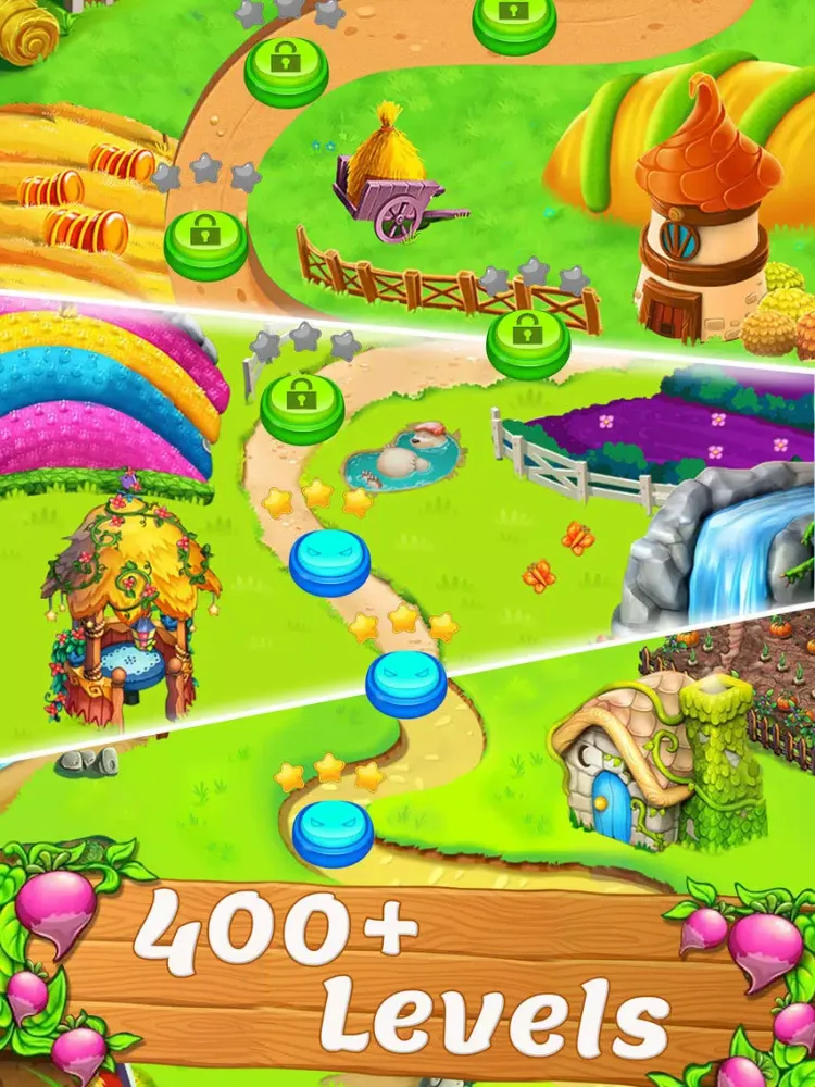 تصاویر Farm Harvest Match 3 iPad 