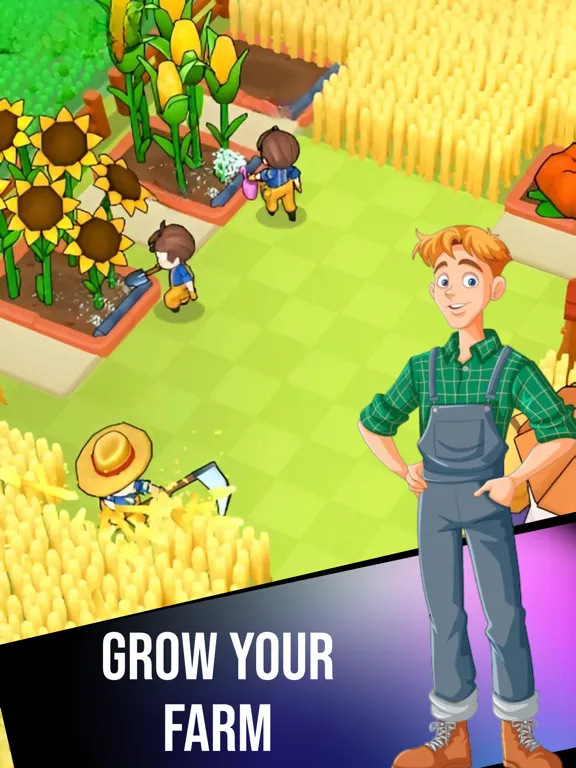Captures d'écran de Farm Life- Idle Tycoon Games iPad 