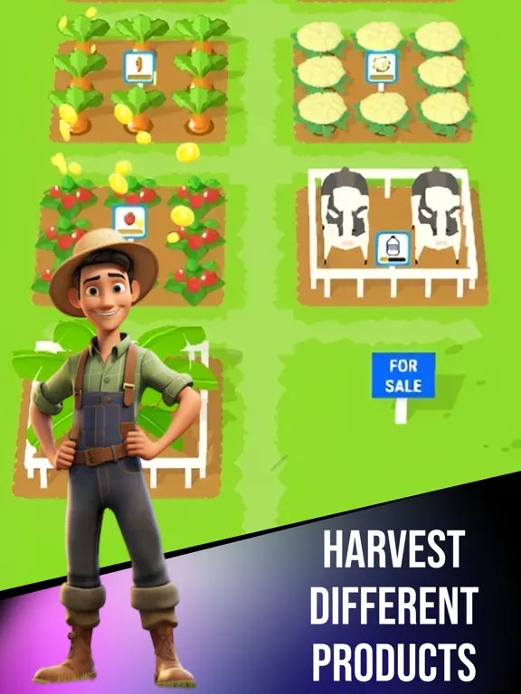 Captures d'écran de Farm Life- Idle Tycoon Games iPad 