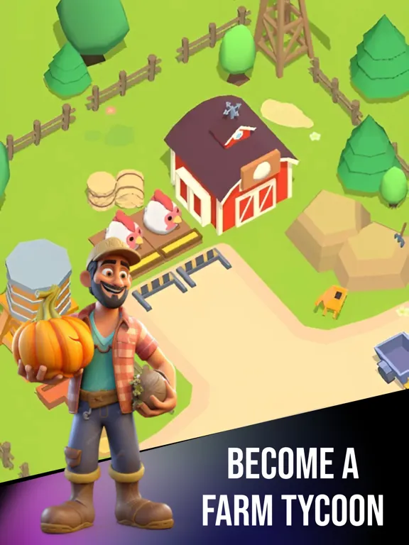 Captures d'écran de Farm Life- Idle Tycoon Games iPad 