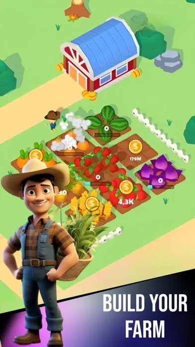 Captures d'écran de Farm Life- Idle Tycoon Games