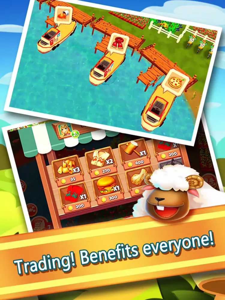 Farm Games: Barn Story 3D Life iPad  Screenshots