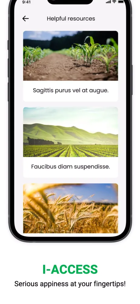 Captures d'écran de i-access