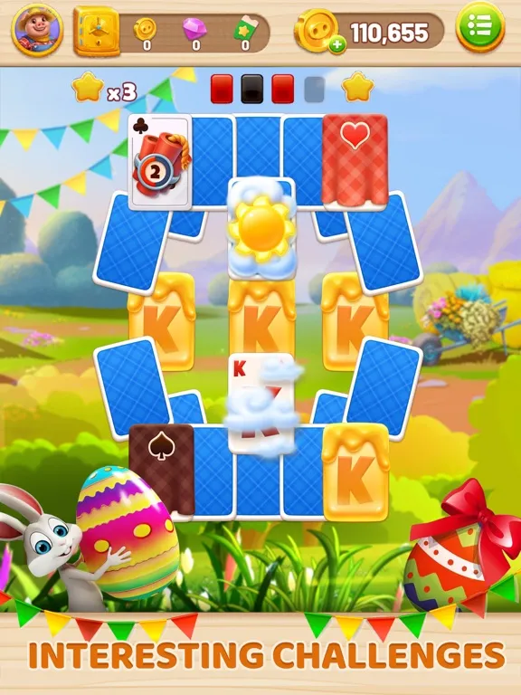 Capturas de pantalla de Farm Story Solitaire Tripeaks iPad 