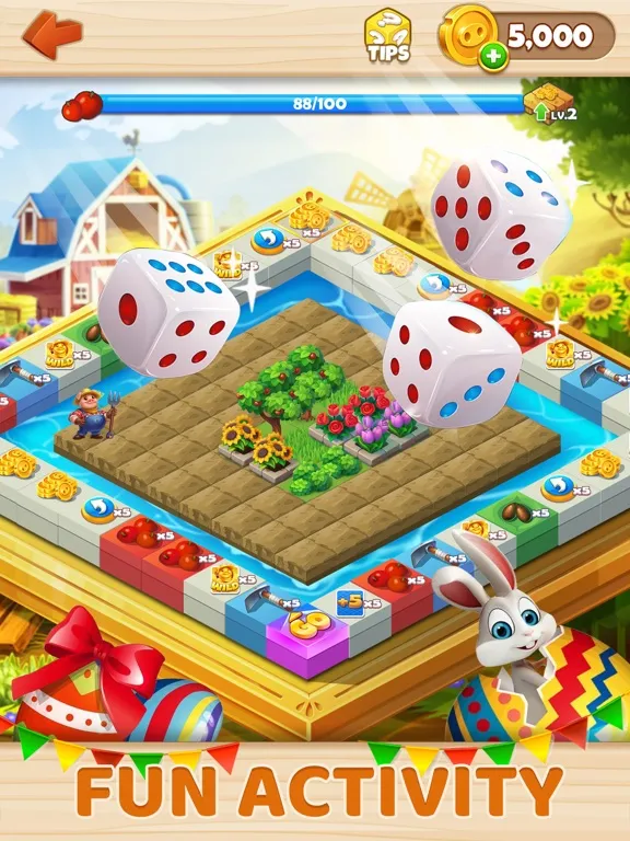 Capturas de pantalla de Farm Story Solitaire Tripeaks iPad 