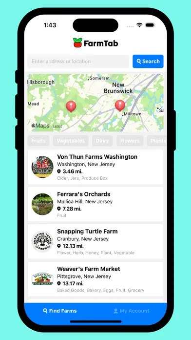 Capturas de pantalla de FarmTab - Shop Local Farms