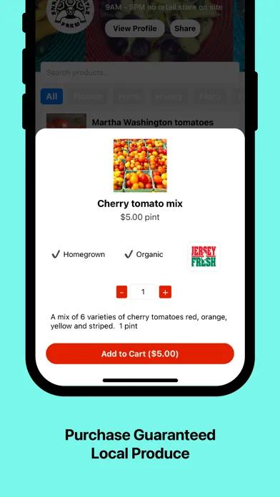 Capturas de pantalla de FarmTab - Shop Local Farms