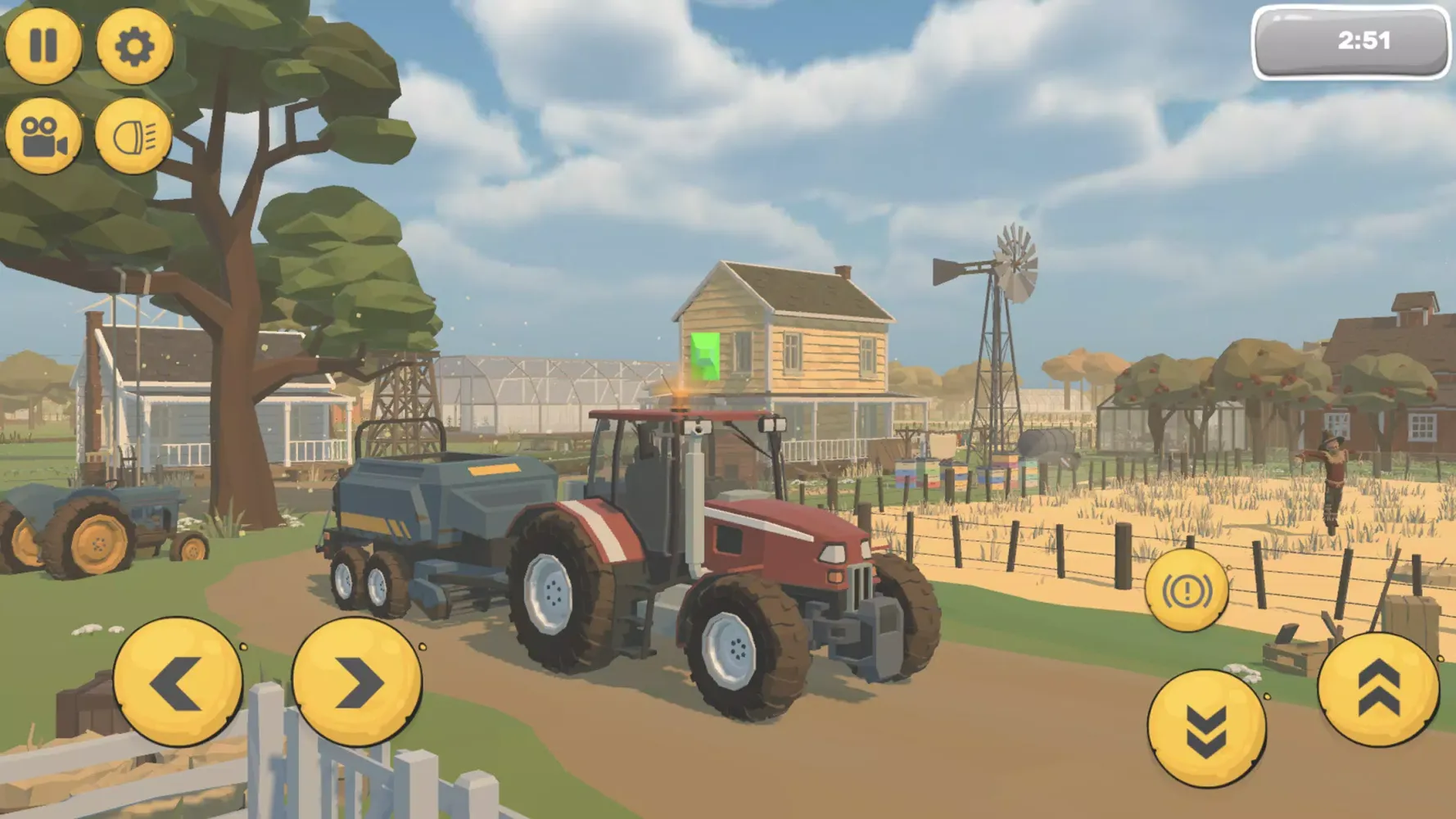 Capturas de tela do Real Tractor Driving Simulator