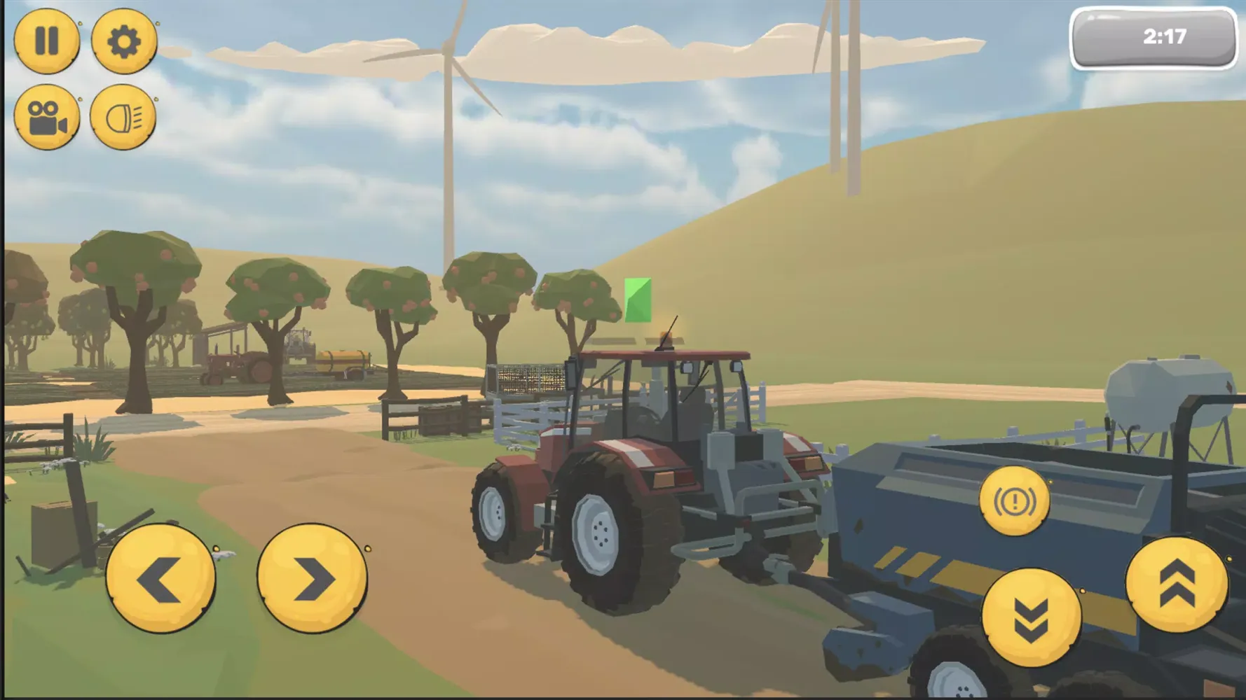 Capturas de tela do Real Tractor Driving Simulator