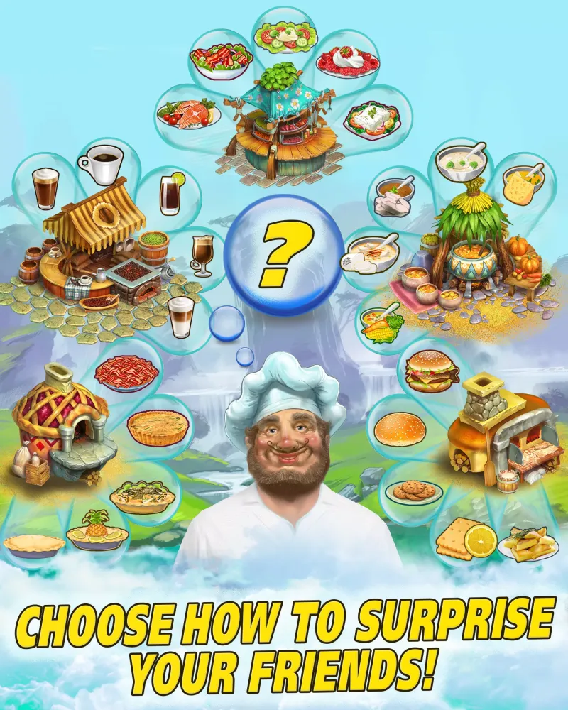 Farm Tribe: Cook & Merge Game Screenshots