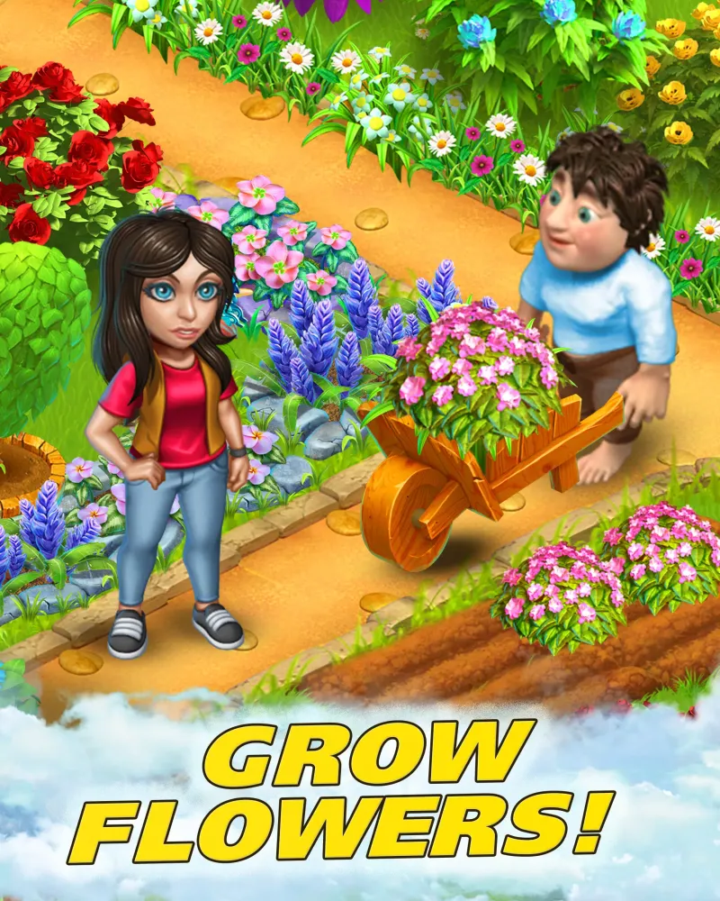 Farm Tribe: Cook & Merge Game Screenshots