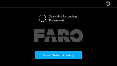 Tangkapan skrin FARO® Freestyle 2 App