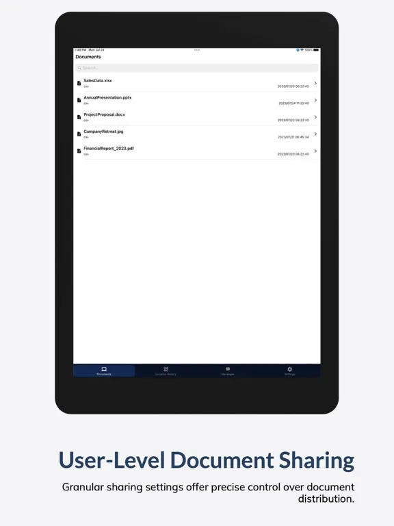 Ảnh chụp màn hình của Faronics MDM iPad