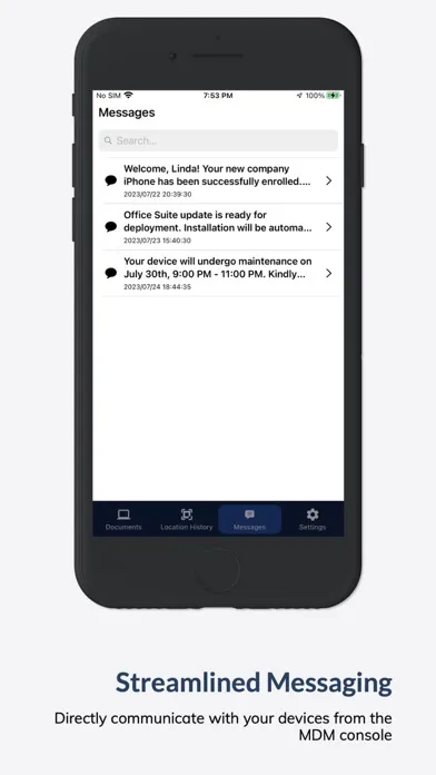 Ảnh chụp màn hình của Faronics MDM