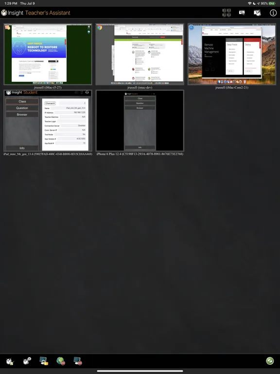Captures d'écran de Insight Teacher's Assistant iPad 
