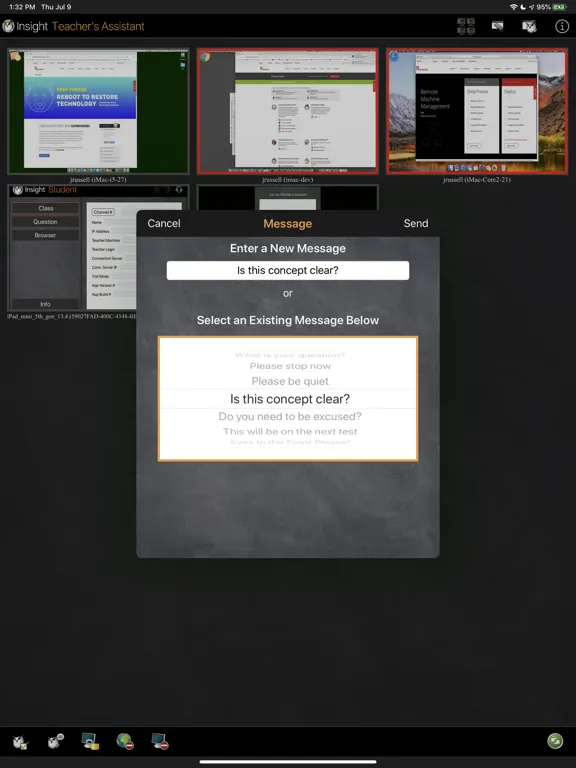 Captures d'écran de Insight Teacher's Assistant iPad 