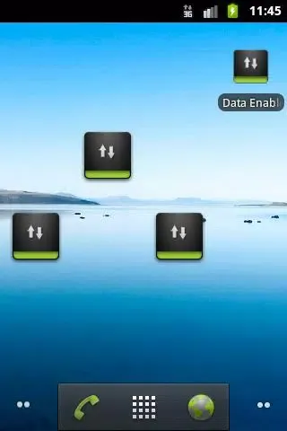 Data Enabler Widget Screenshots