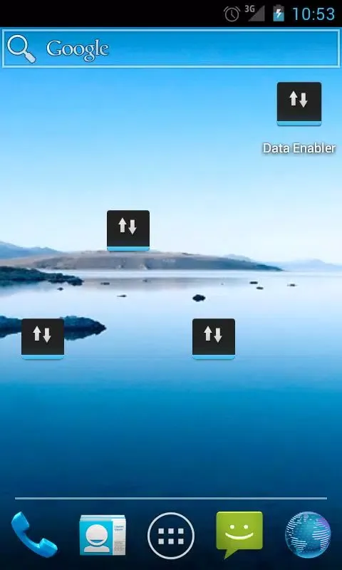 Data Enabler Widget Screenshots