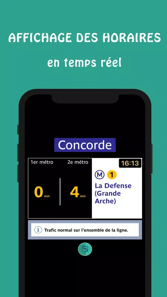 Capturas de tela do Mes Stations : Métro RER Bus T