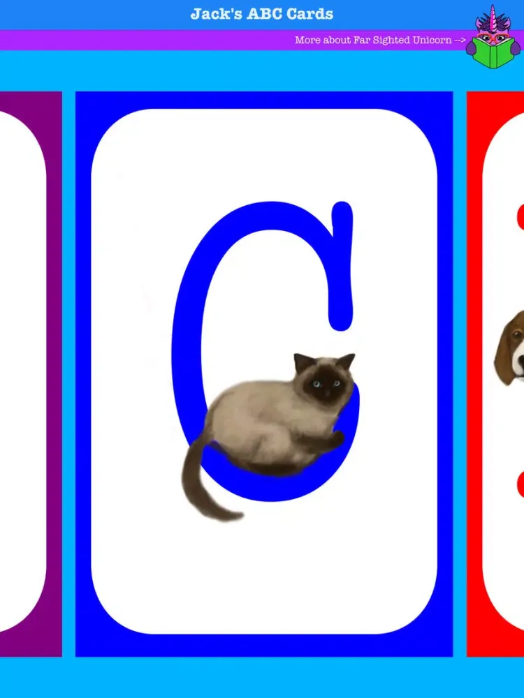 Скриншоты Jack's ABC Cards iPad 