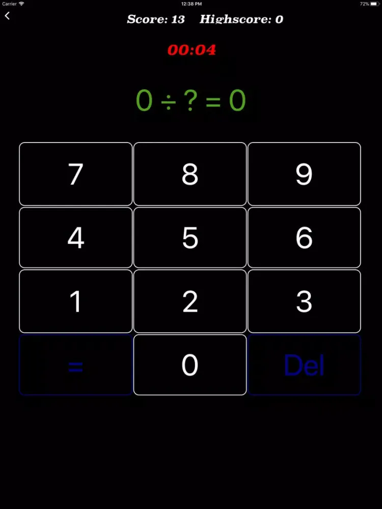 ภาพหน้าจอของ Games Of Math for You iPad 