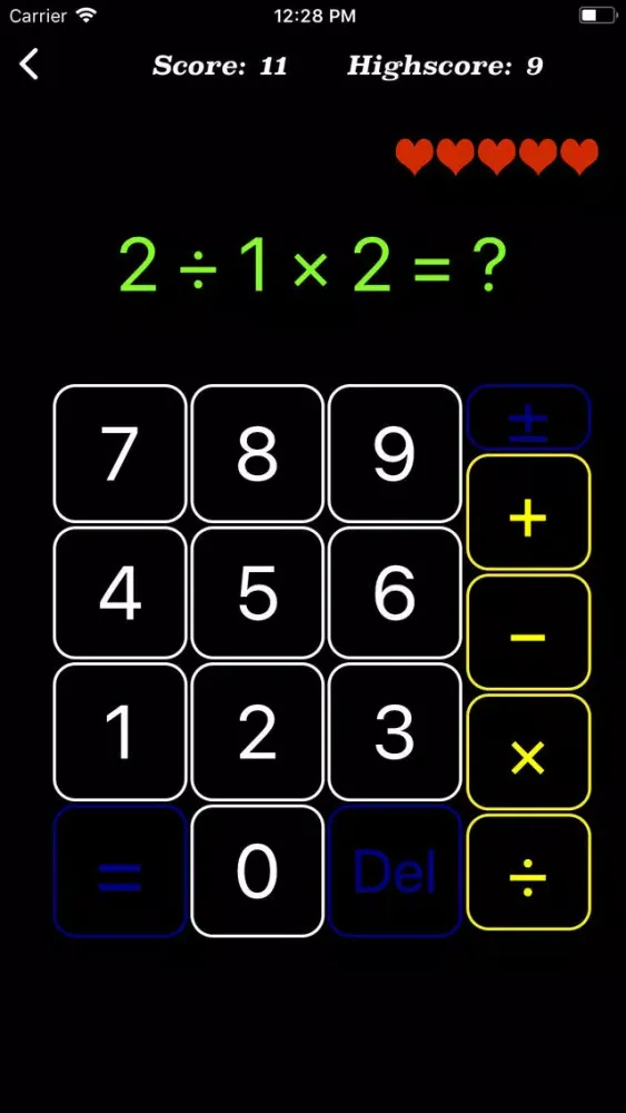 ภาพหน้าจอของ Games Of Math for You