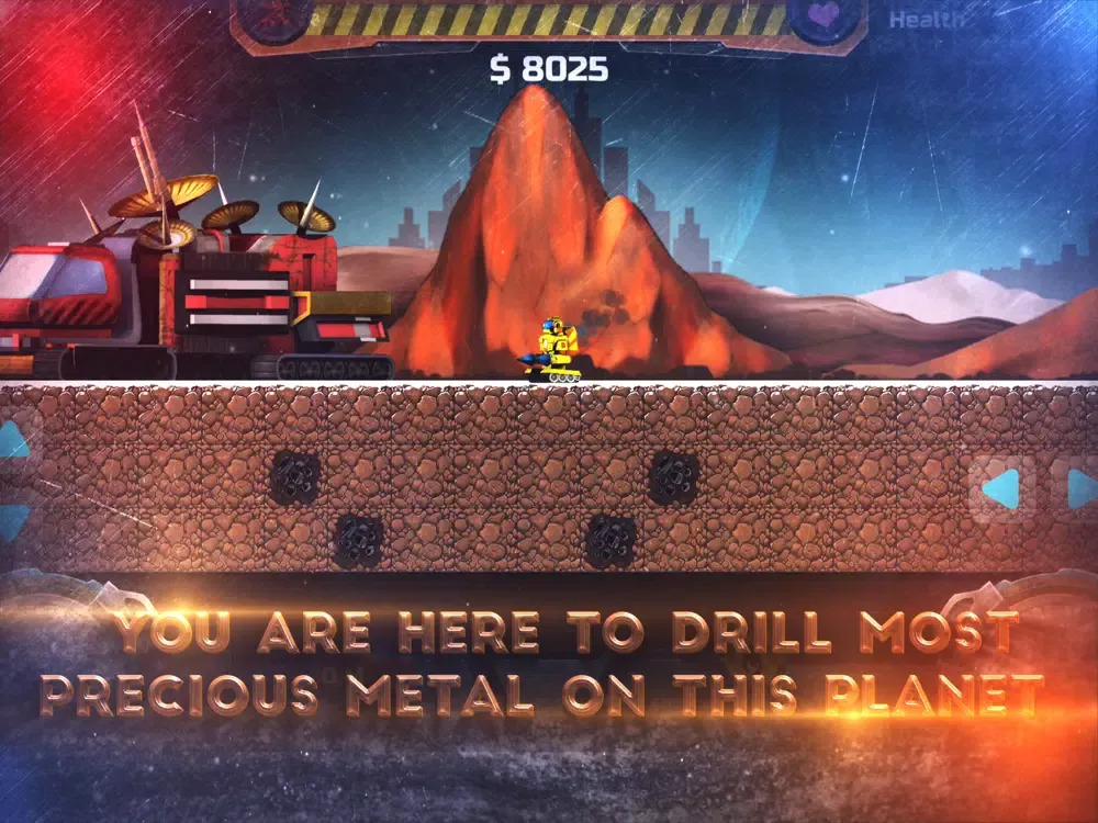 Tangkapan layar Jack : The Miner iPad 