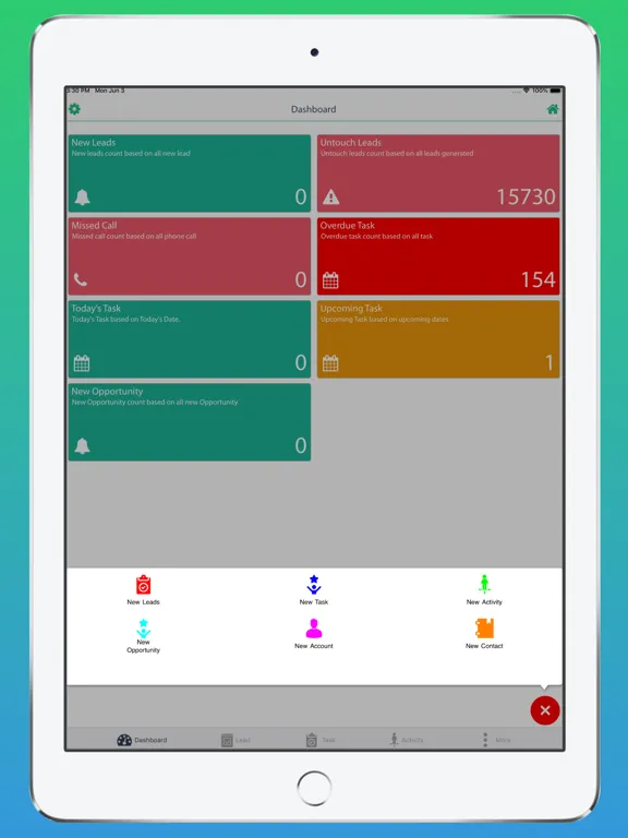 Farvision SFA iPad  Ekran Görüntüleri
