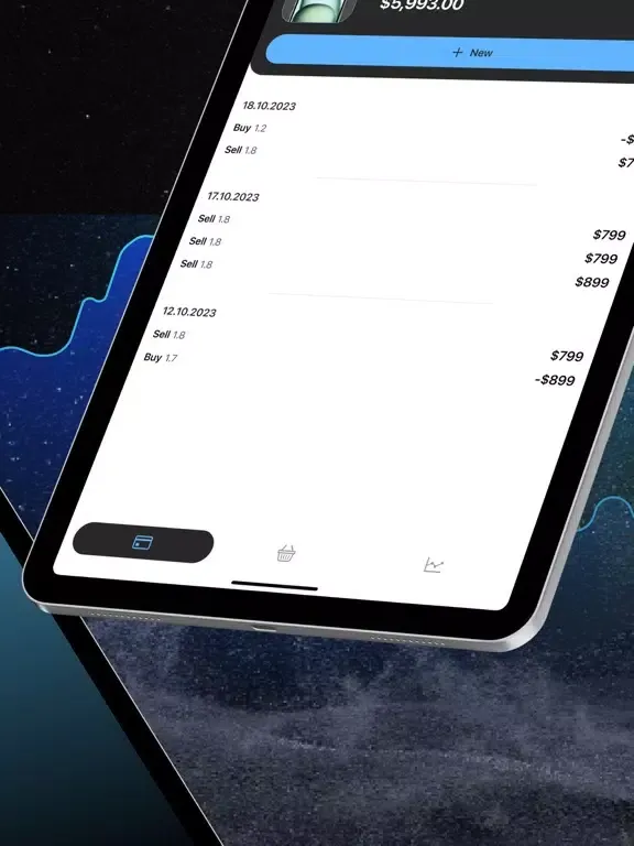 Скриншоты Expert Option. iPad 