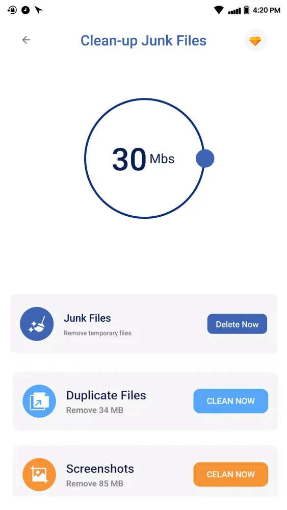 ภาพหน้าจอของ File Explorer: Manager & Clean