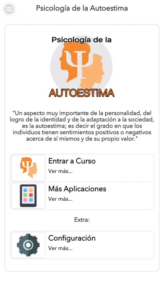 Psicología de la Autoestima应用截图