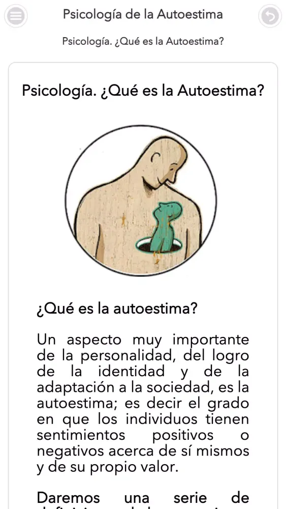 Psicología de la Autoestima应用截图