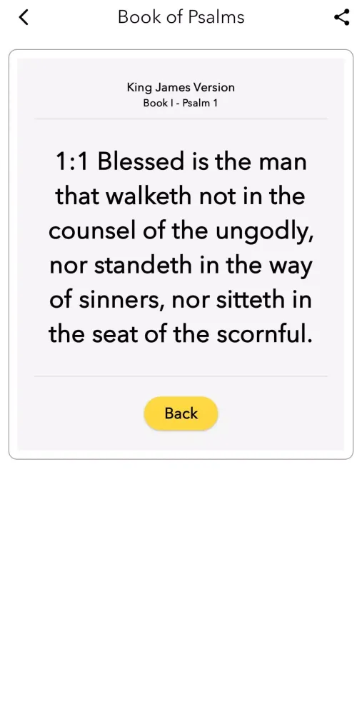 Скриншоты Book of Psalms