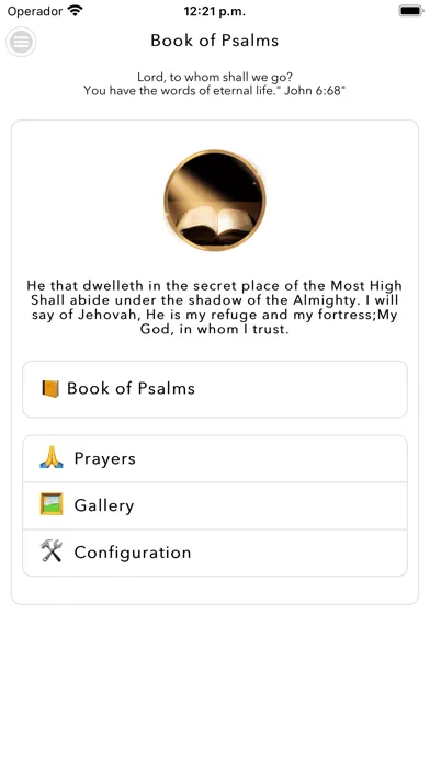 Book of Psalms Screenshots