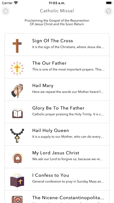Capturas de pantalla de Catholic Misal