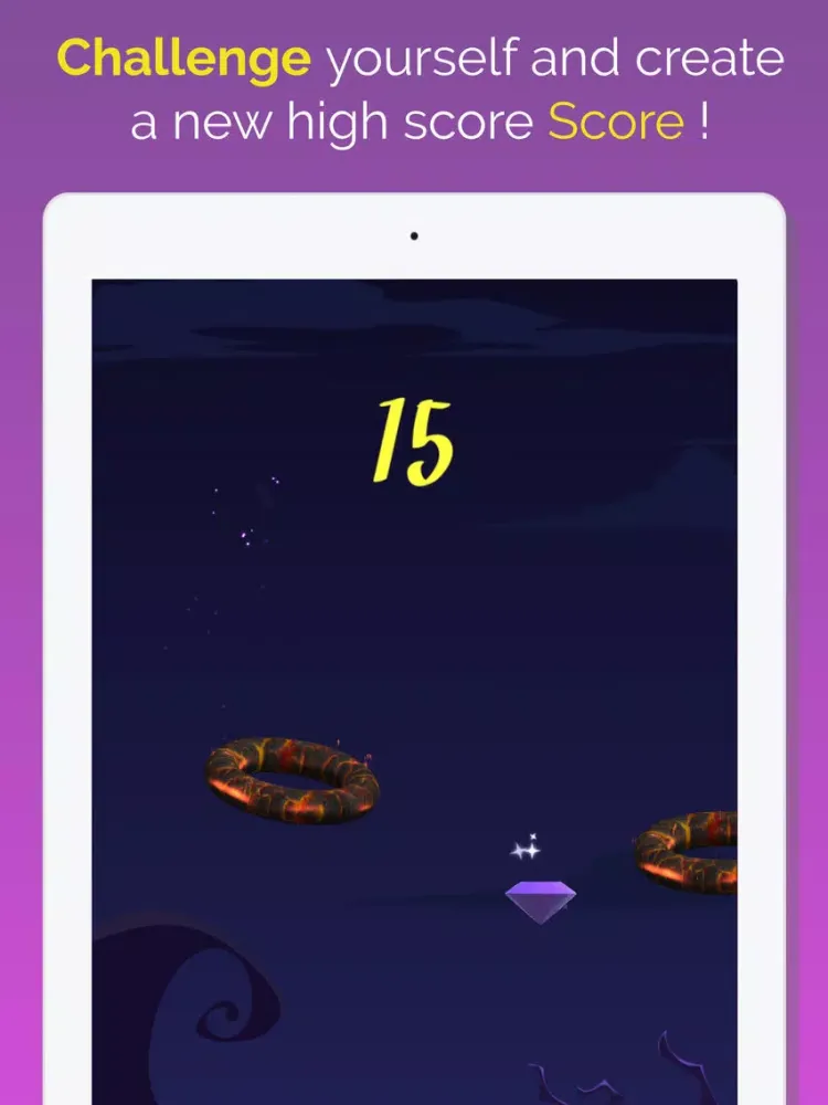 Tangkapan skrin Bouncy Monsters iPad 