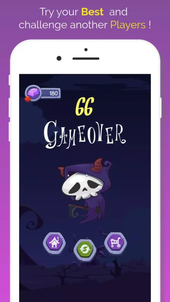 Tangkapan skrin Bouncy Monsters