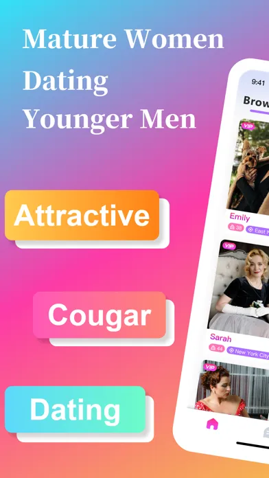 تصاویر Cougar:  Mature Women Dating
