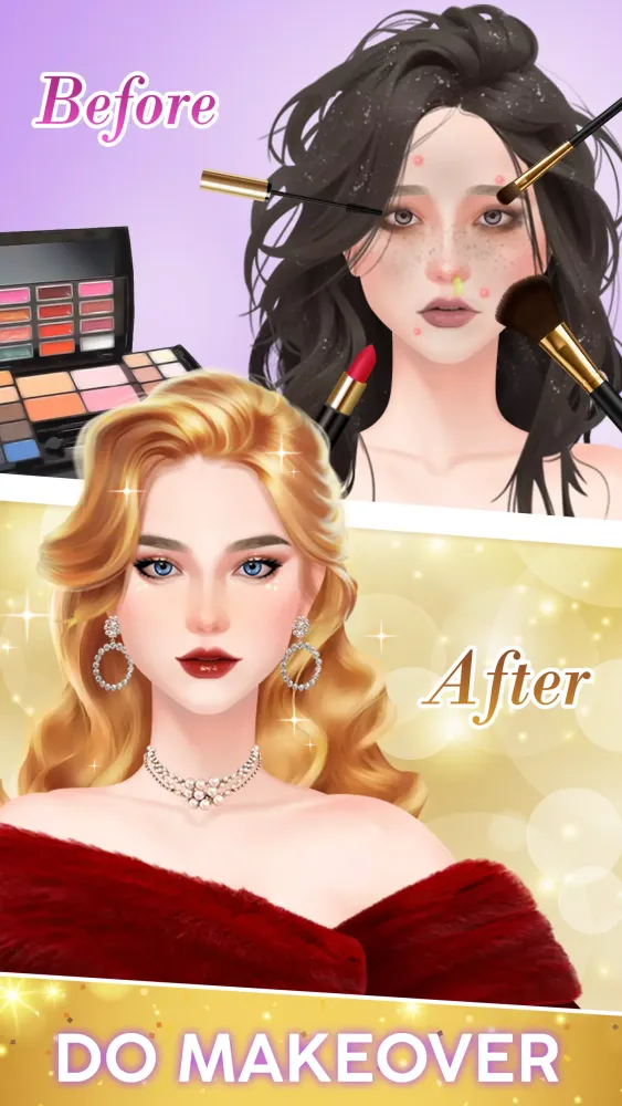 Fashion Beauty: Makeup Stylist应用截图