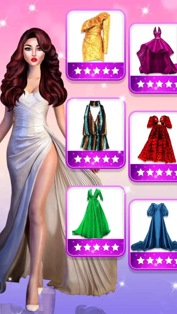 Capturas de tela do Fashion Show: Dress Up Games