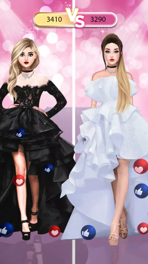 Capturas de tela do Fashion Show: Dress Up Games