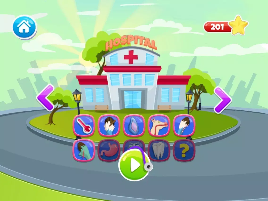 Fashion Rainbow Horse Doctor iPad 应用截图