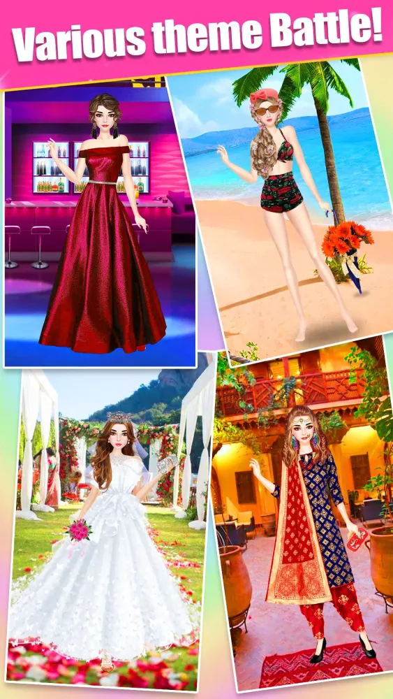 Tangkapan layar Fashion Show:Makeup Games