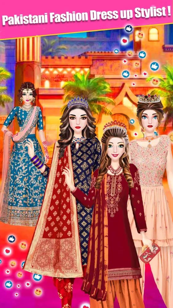 Tangkapan layar Fashion Show:Makeup Games