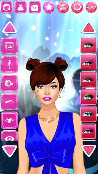 Fashion Star Dress Up Games স্ক্রিনশট