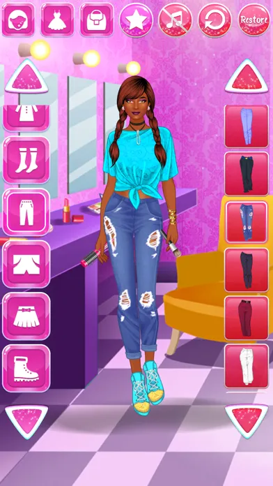 Fashion Star Dress Up Games স্ক্রিনশট