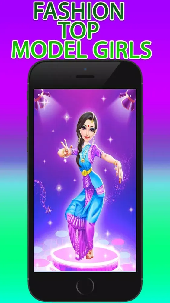 Tangkapan layar Girls makeup & Dressup