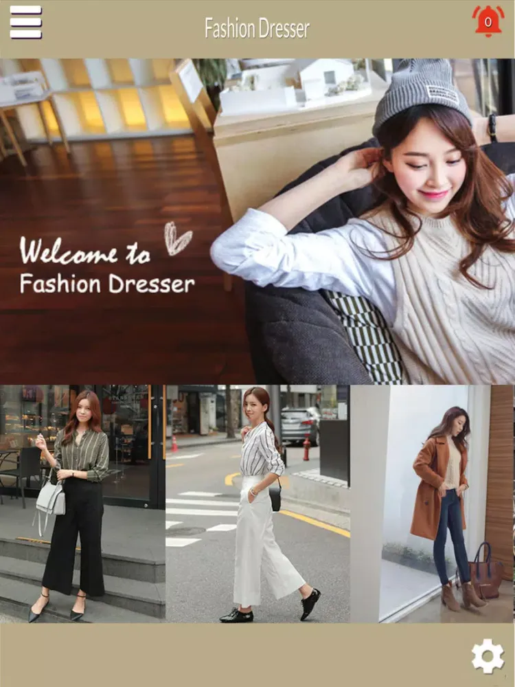 Capturas de tela do Fashion Dresser Korean Style App iPad 