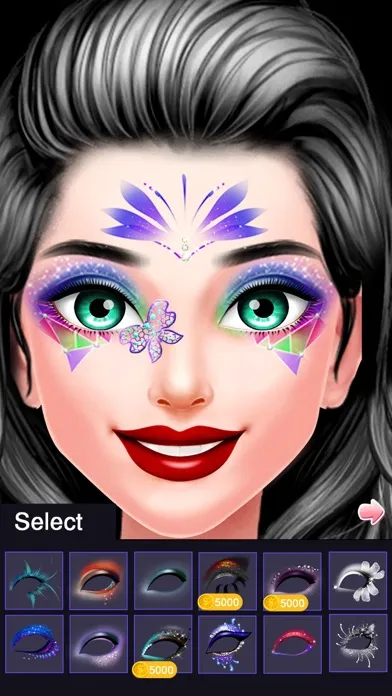 Capturas de tela do Makeup Beauty - Fashion Game!